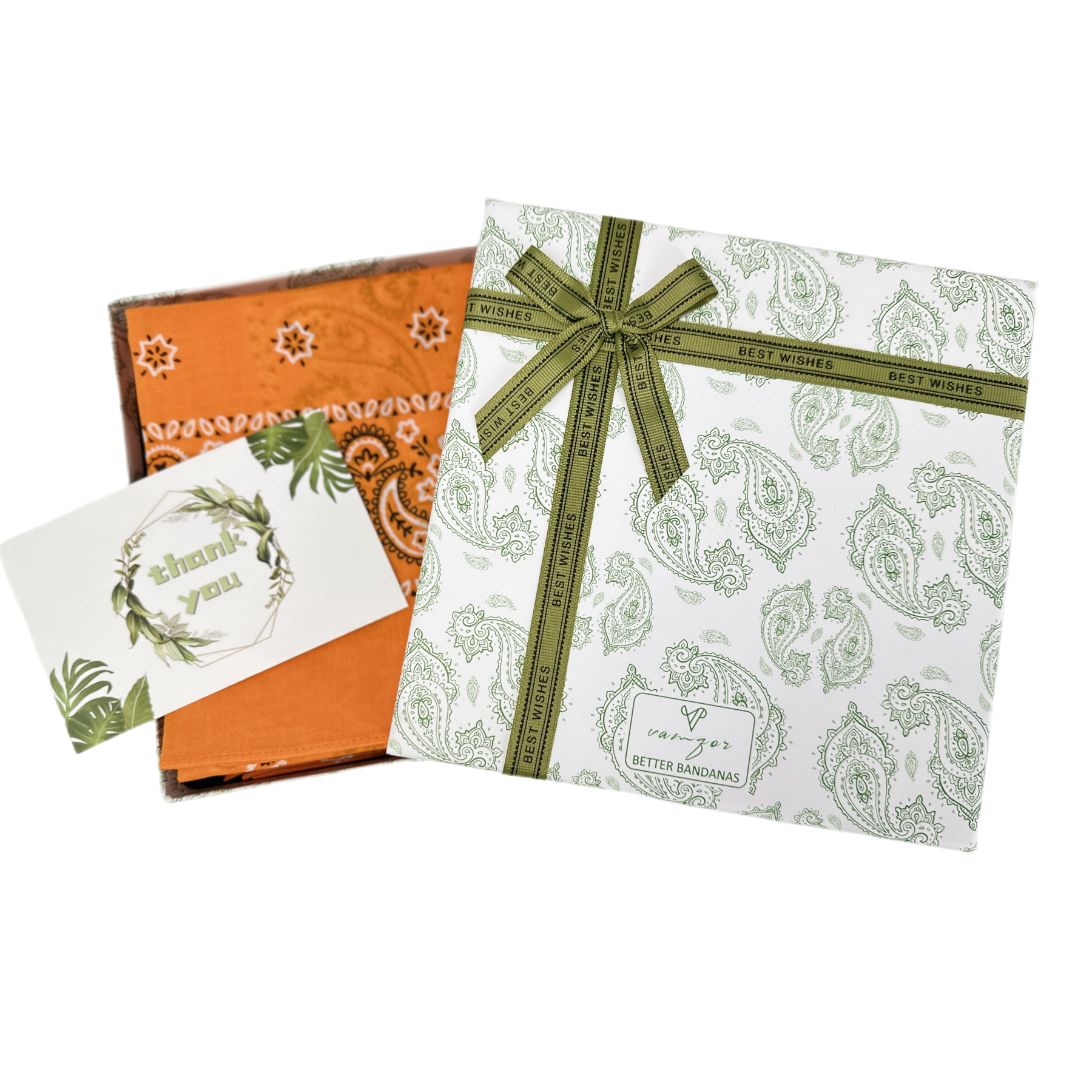 Vamqor Bandanas Gift Box 12pack,Premium Super Soft 60s Cotton Bulk